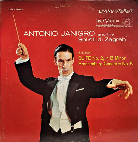 J.S. Bach Suite No. 2, In B Minor / Brandenburg Concerto No. 5 Vinyl 12"