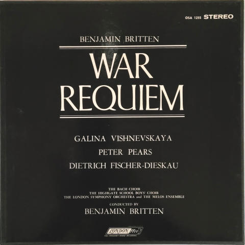 War Requiem Vinyl 12"