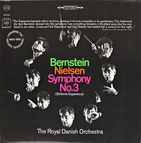 Bernstein / Nielsen / Symphony No. 3 (Sinfonia Espansiva) Vinyl 12"
