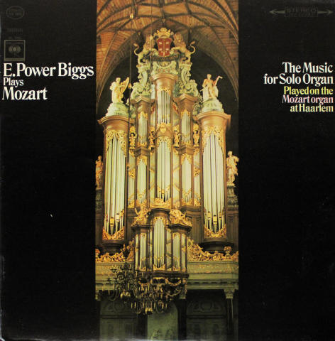 E. Power Biggs Plays Mozart: The Music For Solo Organ Played On The Mozart Organ At Haarlem Vinyl 12"