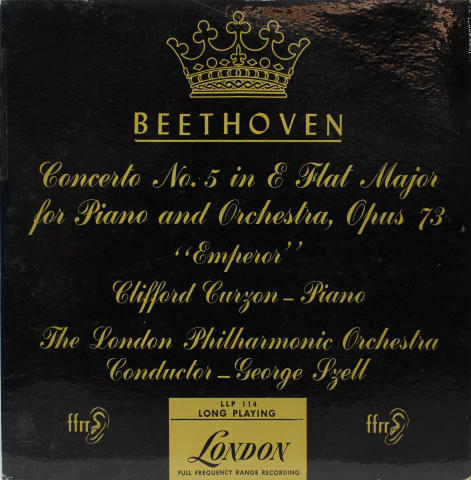 Beethoven: Concerto No. 5 In E Flat Major Op. 73 "Emperor" Vinyl 12"