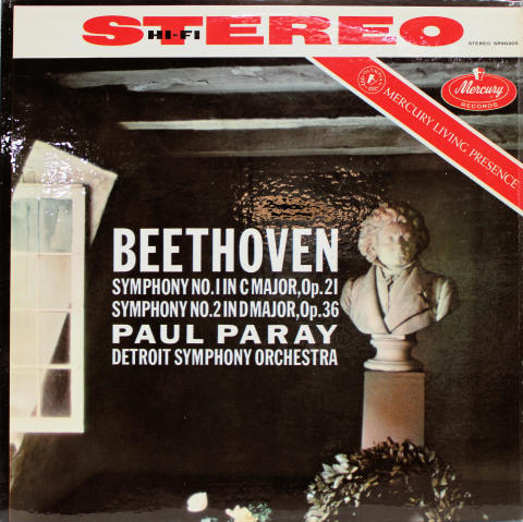 Symphony No.1 In C Major, Op.21 / Symphony No.2 In D Major, Op.36 Vinyl 12"