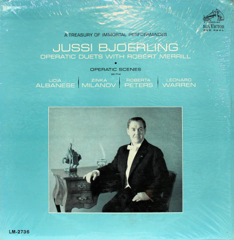 Operatic Duets with Robert Merrill Vinyl 12"