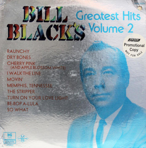 Bill Black's Greatest Hits Volume 2 Vinyl 12"