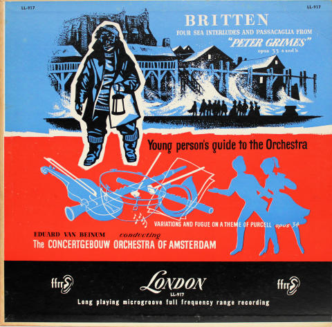 Four Sea Interludes And Passacaglia From "Peter Grimes" / Young Person's Guide To The Orchestra Vinyl 12"