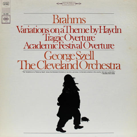 Variations On A Theme By Haydn, Tragic And Academic Festival Overtures Vinyl 12"