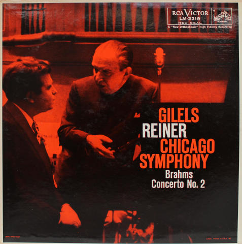 Brahms Concerto No. 2 Vinyl 12"