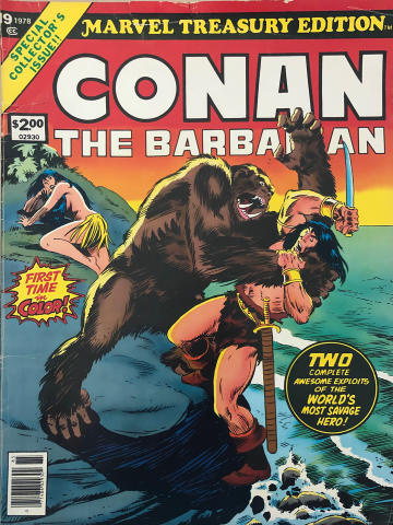 Marvel Comics: Conan The Barbarian Vol. 1 No. 19 - Marvel Treasury Edition