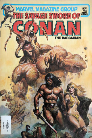 Marvel Comics: The Savage Sword of Conan the Barbarian #70