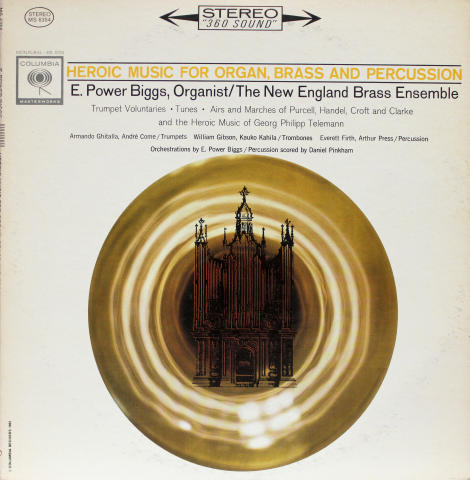 Heroic Music For Organ, Brass And Percussion Vinyl 12"