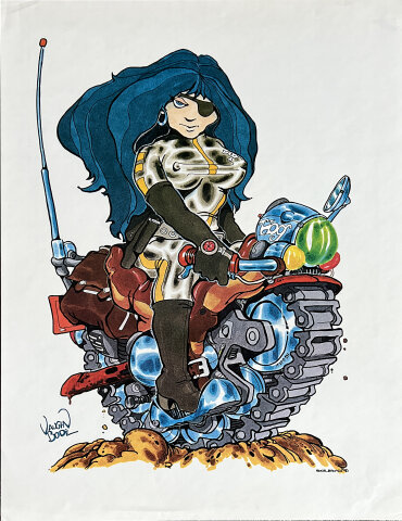 Vaughn Bode Art Poster