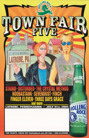 Town Fair Five Poster