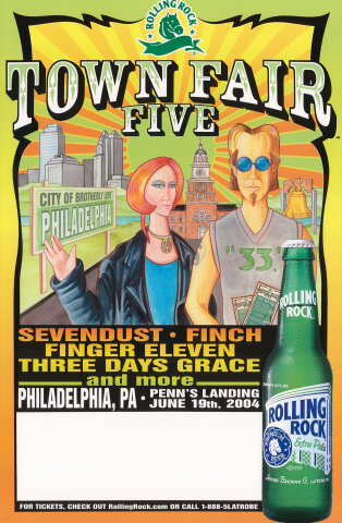 Town Fair Five Poster