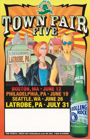 Town Fair Five Poster