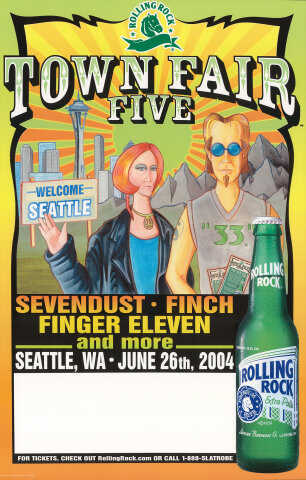 Town Fair Five Poster