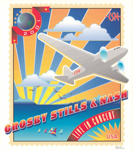 Crosby, Stills & Nash Poster