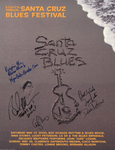 Santa Cruz Blues Festival Poster