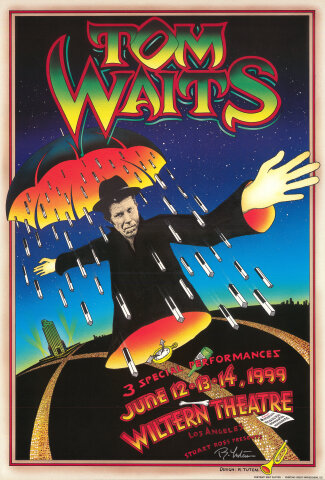 Tom Waits Poster