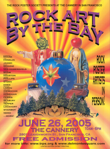 Rock Art By The Bay Poster