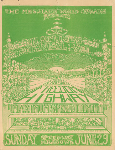 Nature's Botanical Ball Handbill