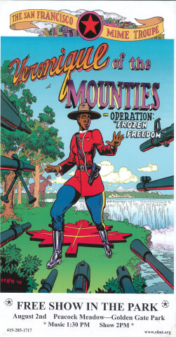 San Francisco Mime Troupe Poster