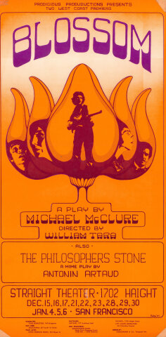 Michael McClure's Blossom Poster