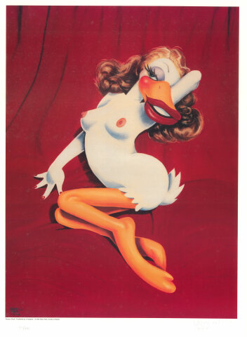 Marilyn Duck Poster