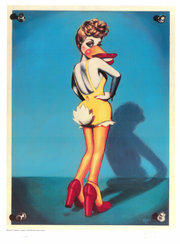 Betty Duck Poster