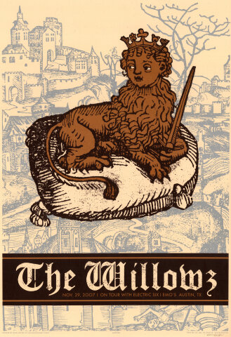The Willowz Silkscreen