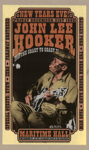 John Lee Hooker Silkscreen