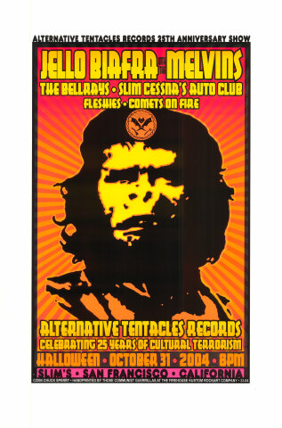 Jello Birfra and the Melvins Silkscreen