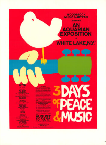 Woodstock '69 Poster