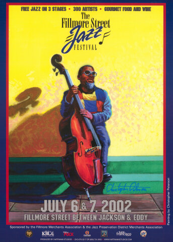 Fillmore Street Jazz Festival Poster