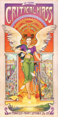 10th Anniversary of Critical Mass Poster