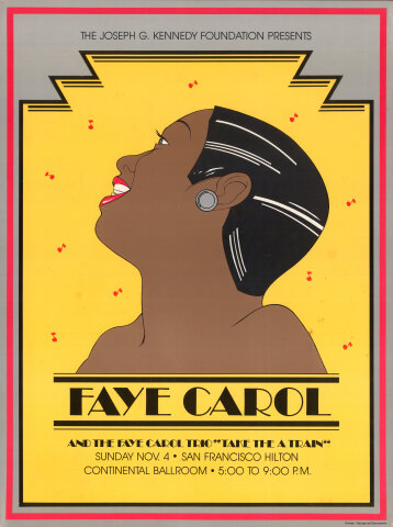 Faye Carol Poster