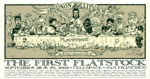 The First Flatstock Poster