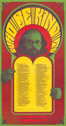 Allen Ginsberg Poster