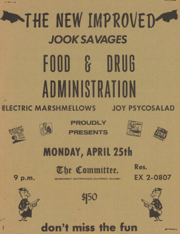Jook Savages Handbill