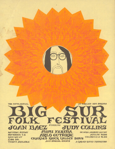 Joan Baez Handbill
