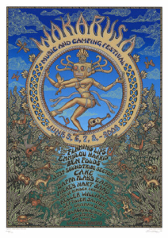 Wakarusa Festival Silkscreen