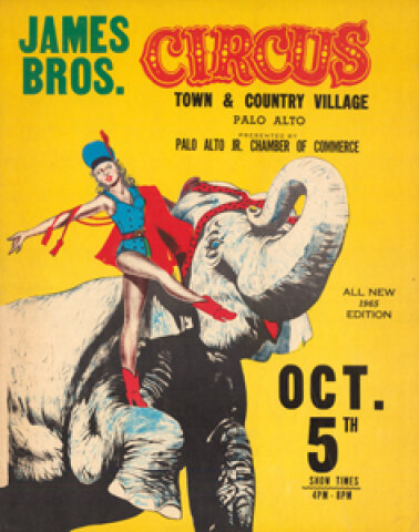 James Bros. Circus Poster