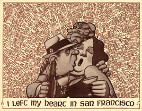 I Left My Heart In San Francisco Poster
