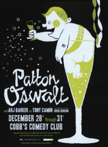 Patton Oswalt Silkscreen