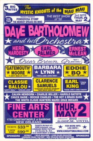 Dave Bartholomew Poster