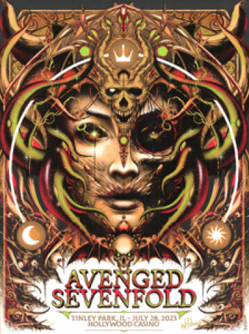 Avenged Sevenfold Silkscreen