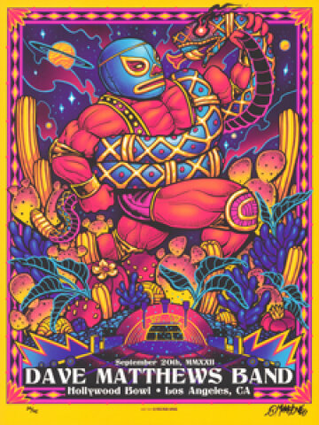 Dave Matthews Band Silkscreen