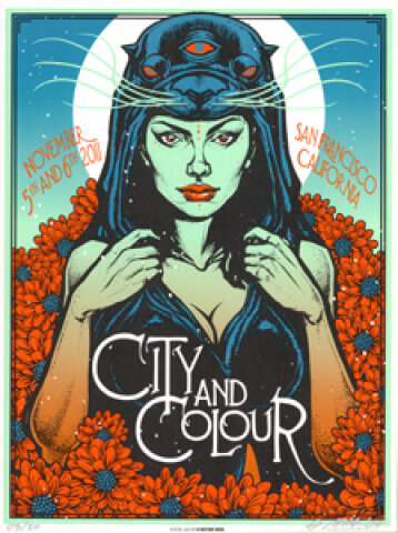 City and Colour Silkscreen