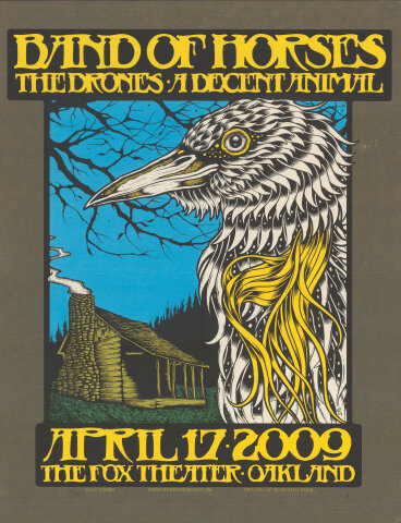 Band of Horses Silkscreen