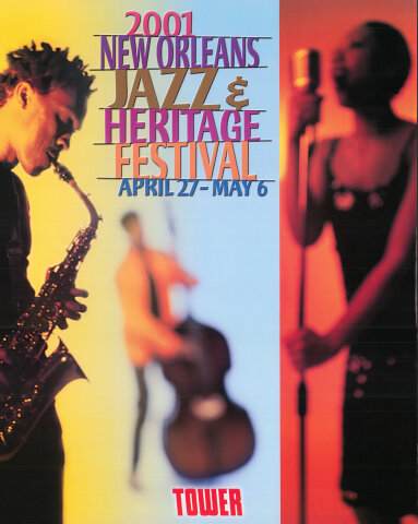 New Orleans Jazz & Heritage Festival Poster