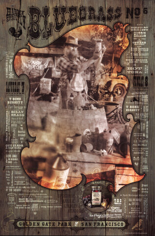 Hardly Strictly Bluegrass Festival Poster